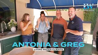 Chef Antonia Lofaso’s Backyard Renovation with Living Water Landscapes