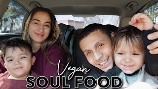 FIRST TIME TRYING VEGAN SOUL FOOD