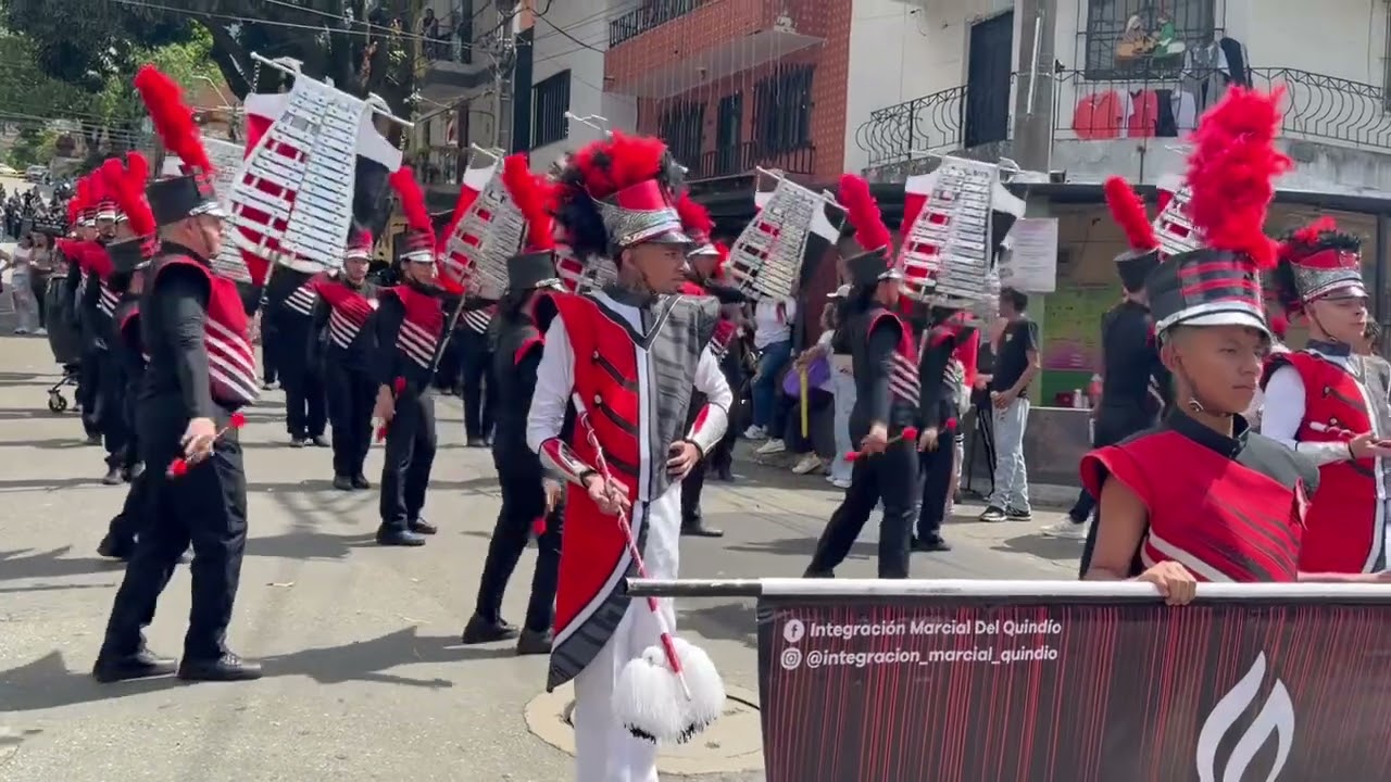 Banda Integración Marcial Del Quindío | Prado Brasilia 2025