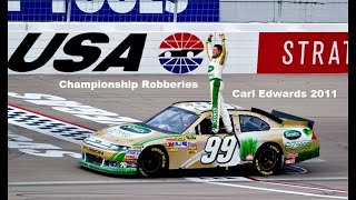 Famous Championship Robberies: Carl Edwards 2011 Profile