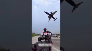 Le hicieron la mejor foto de la historia 😎🛬