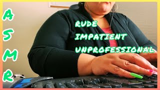 ASMR | Ghetto Claims Adjuster Rudely Takes Your Phone Call | Role-play screenshot 3