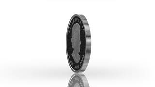 2020 $10 Fine Silver Coin Pulsating Maple Leaf Animation