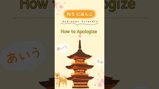 Master Japanese in 30 seconds daily! 🚀How to apologize in Japanese!🗣️💬