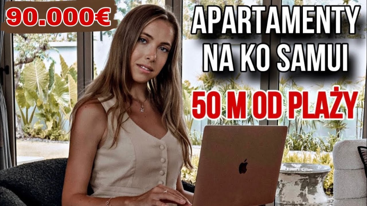 Mieszkanie na Koh Samui z widokiem na morze tylko 50 m od plaży! Wyjątkowa okazja cena tylko 90.000€