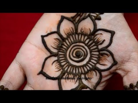 Easy Simple Mehndi Design For Hands For Eid 2018 Latest Mehndi