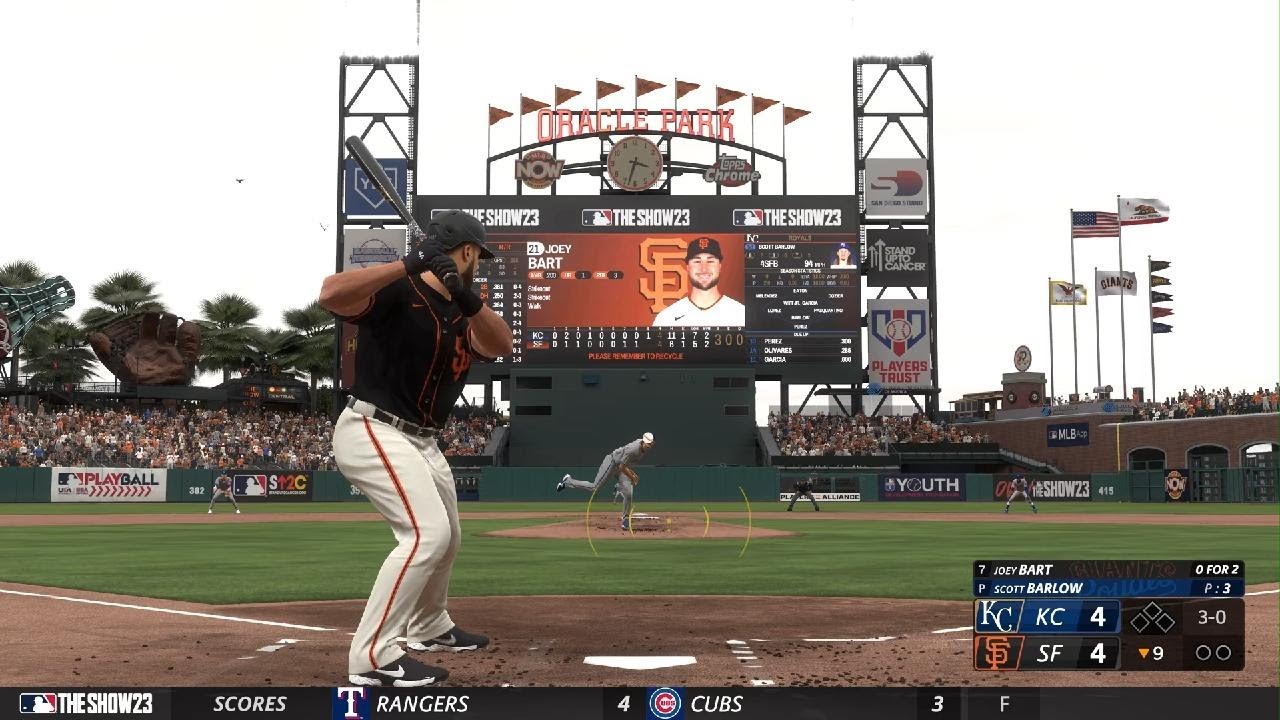 MLB The Show 23 9th inning rally - YouTube