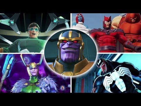 Marvel Ultimate Alliance 3 - All Bosses and Ending