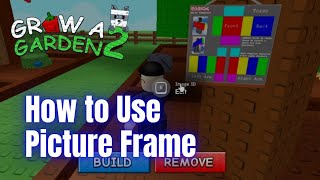 This Secret Feature Blew My Mind! - How to Use Picture Frame in Grow a Garden 2 Tutorial screenshot 2