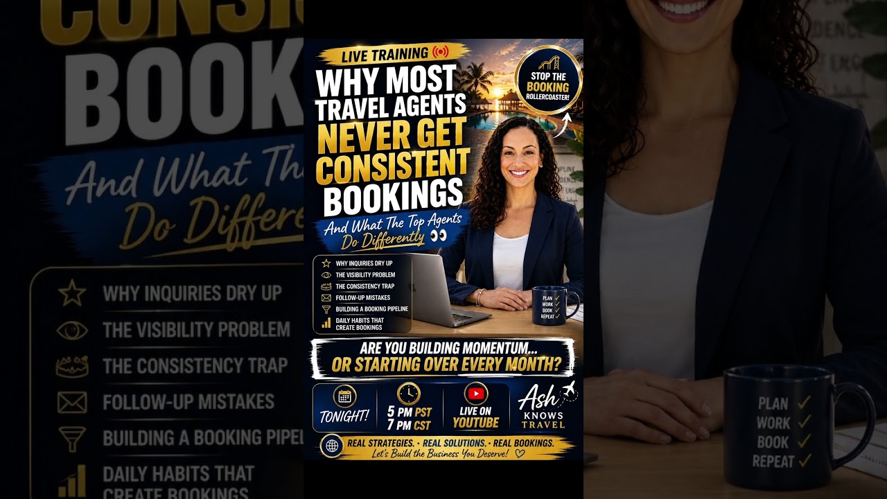 👀 Why Most Travel Agents Never Get Consistent Bookings