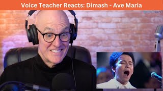 Voice Teacher Reacts: Dimash - Ave Maria