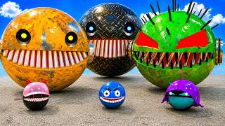 MS PACMAN & NEW RED PACMAN VS TWO YELLOW MONSTER PACMAN FIGHTING IN POKEMON #2026 EPIC 3D BATTLE !!!