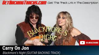 Blackmore&#39;s Night - Carry On Jon GUITAR BACKING TRACK