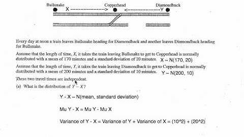 Practice Combining Normally Distributed Random Variables