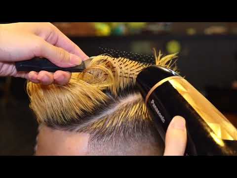 Video Hollywood barbershop????✂️Hướng dẫn sấy tóc pompadour - youtube