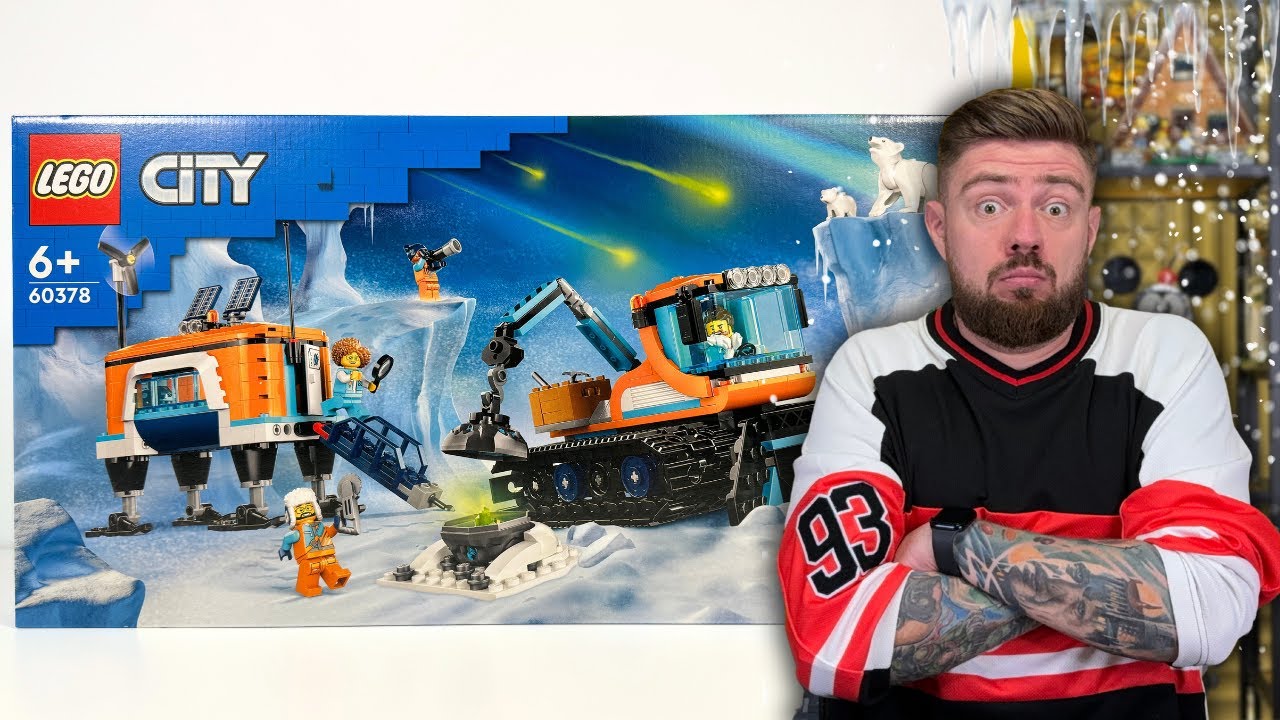 CIĘŻARÓWKA I LABORATORIUM BADAWACZE 🧊 LEGO CITY 60378 RECENZJA