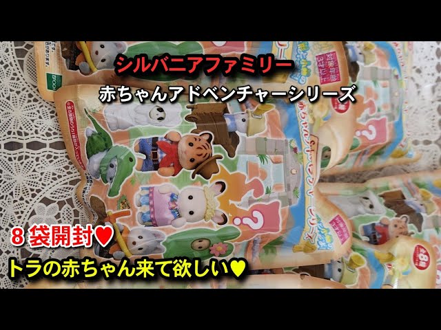 シルバニア　ジンジャーキャットの女の子　オープンハンド Sylvanian Families] New release!! I want that baby tiger that I