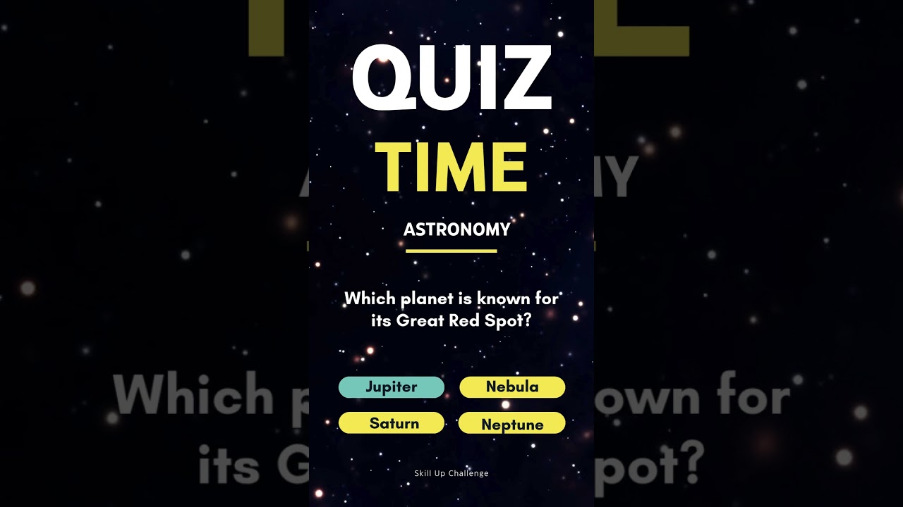 🌌 DAY 17 - Astronomy MCQ Challenge 