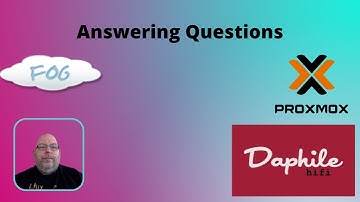 Addressing Questions about FOG, Daphile and Proxmox