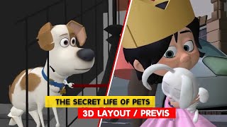 The Secret Life of Pets | 3D Layout and Previs Supervisor | Regis SCHULLER | 3D Animation Internship