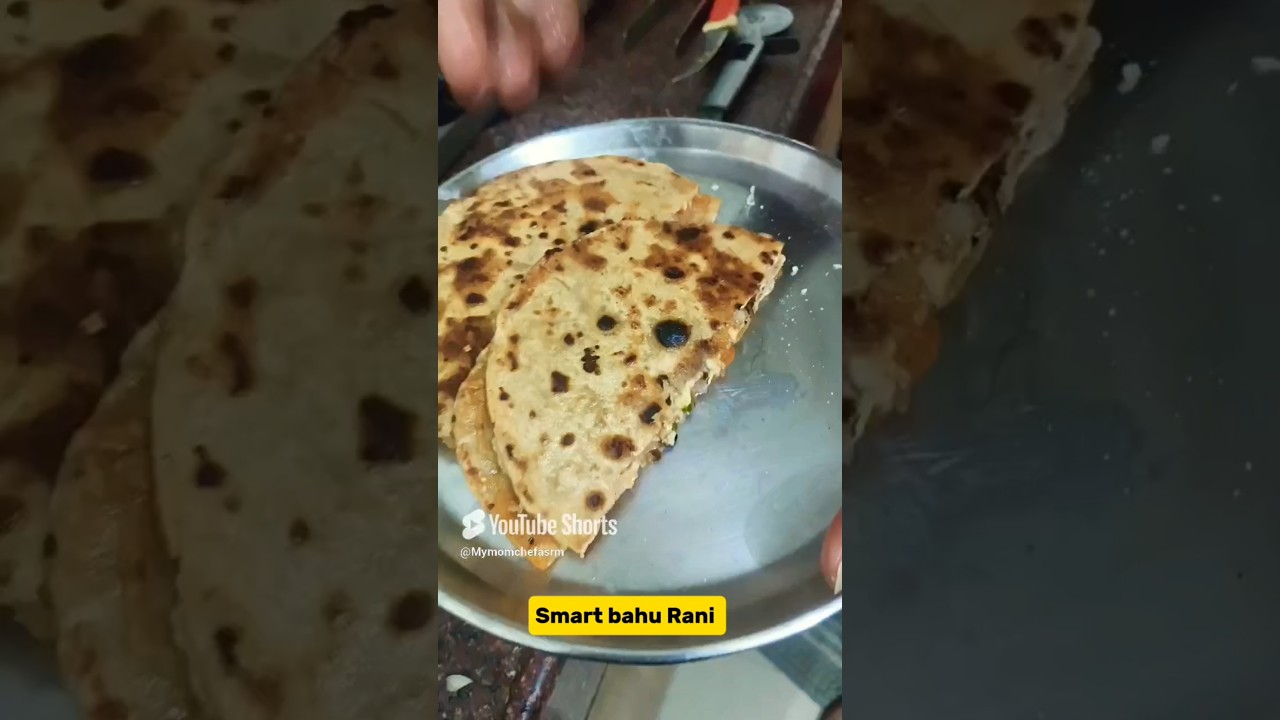 Smart bahu rani #leftover roti recipe ️😋 🩷 - YouTube