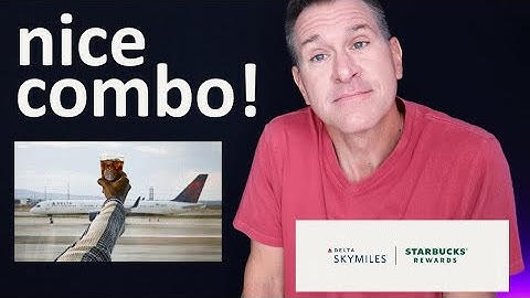 NEWS: Delta Airlines / Starbucks Partner Up for Easy Extra SkyMiles - No Delta Credit Card Required!