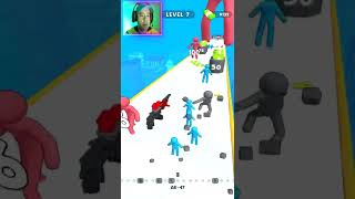 Human Gun 😂🔫🔫 OMG Cool Game 👍👍 Mobile Game 😂😂 Best Funny Video Game 🤣🤣 #shorts