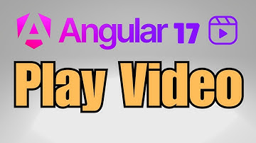 How to play video in Angular 17?
