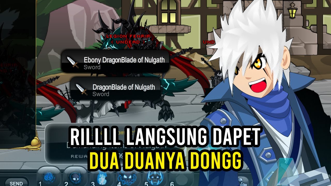 Ebony DragonBlade of Nulgath - AQW