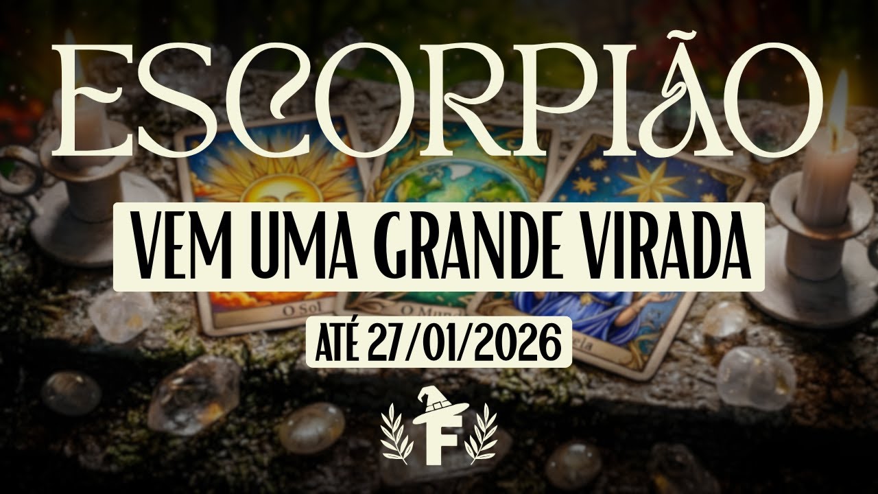 ESCORPIÃO ♏︎ | QUE VIRADA!! | ESSE PONTO FINAL VAI ABRIR AS PORTAS DO SUCESSO!⚔️