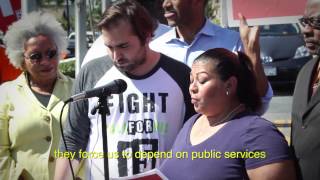 Fight for $15 LA - McTaxes, Not Lovin' It