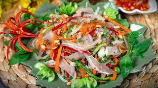 Món GỎI TAI HEO ngon nhất mình từng làm món ăn ngày Tết | Pork Ear Salad