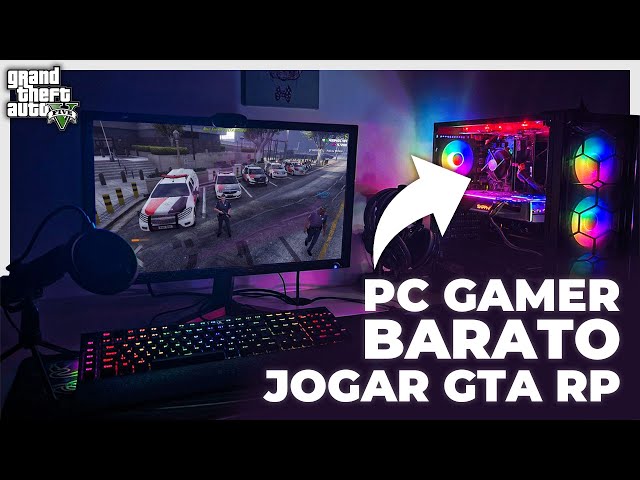 Pc gamer q roda gta5 fivem rp