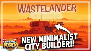 NEW MARS Colony Sim!! - Wastelander - Base Building City Builder
