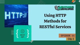 What are the HTTP methods used in Rest APIs | Mentoring Developers | Episode 11 | Clip 3