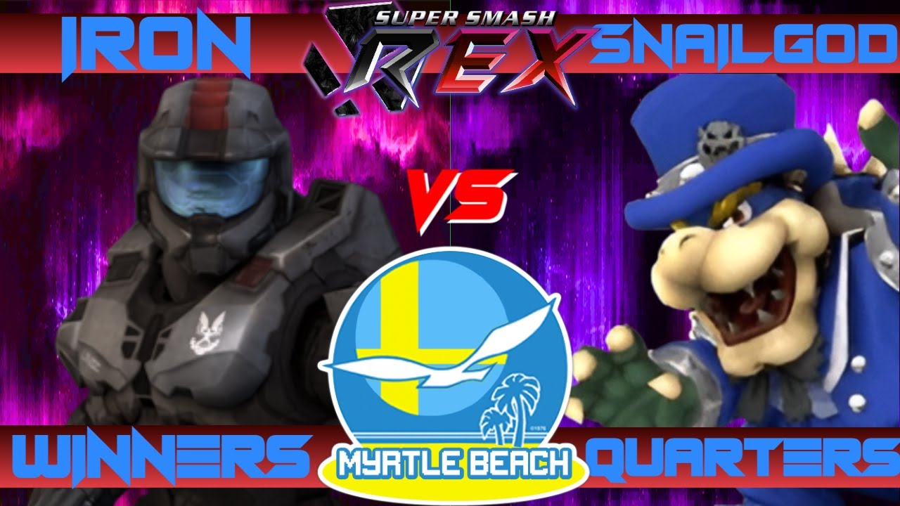 SocaSmash 162 Super Smash REX: Iron (Master Chief) vs SnailGod (Bowser) Winners Quarters
