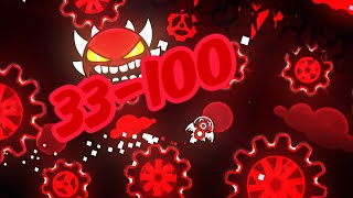 Bloodbath 33-100 #2 Progress | Geometry Dash 2.2