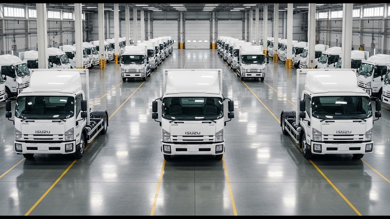 How Isuzu Builds Its Heavy‑Duty Trucks | Inside Modern Truck Plant ...