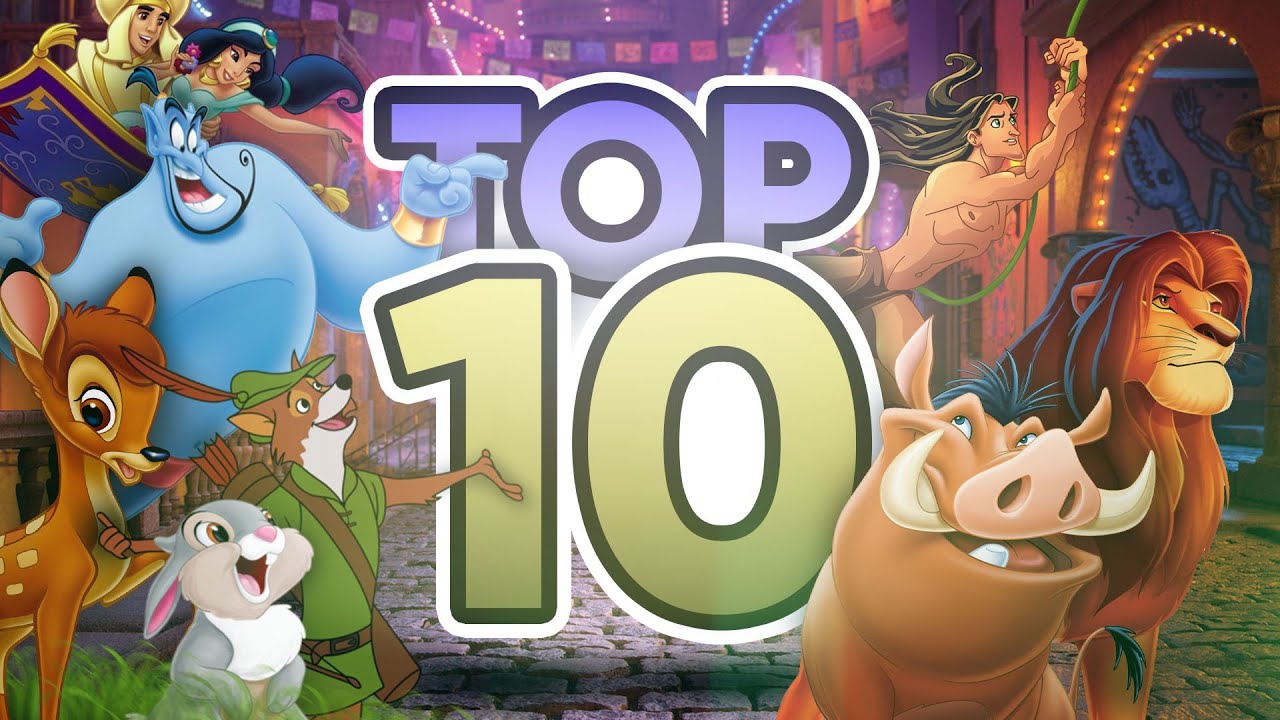 TOP 10 des PLUS BELLES scènes DISNEY ! 😍  (elles donnent des frissons)