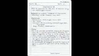 to determine the PA2 Value of prazosin using rat anococcygeus muscles#pharmacology2#practical#pharma