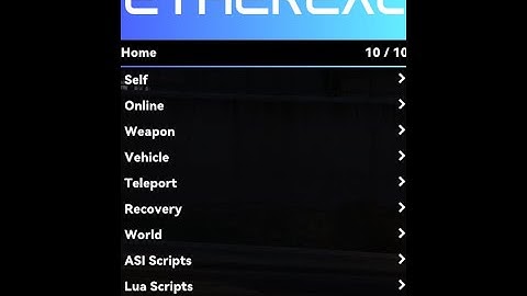 Ethereal Mod Menu