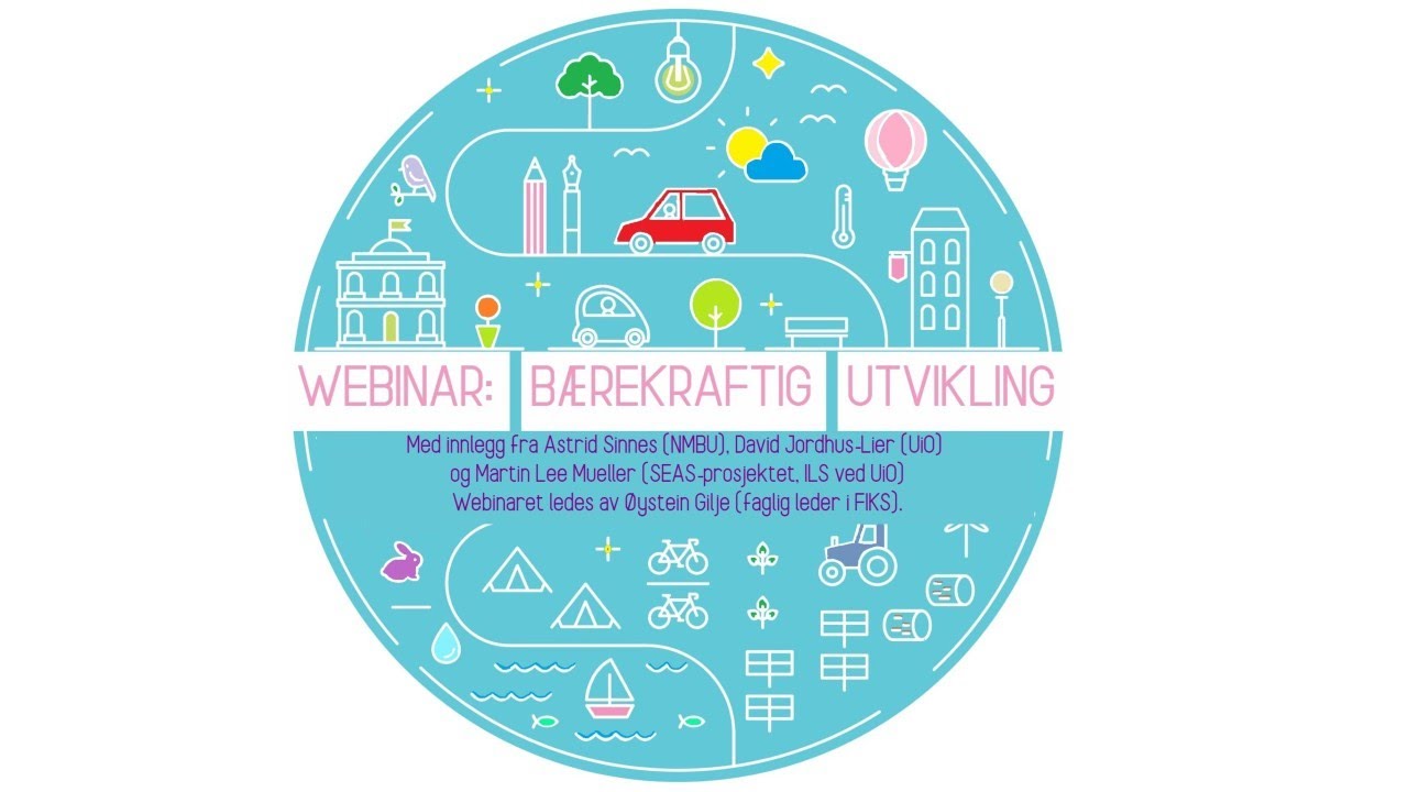 Webinar: Tverrfaglighet - bærekraftig utvikling
