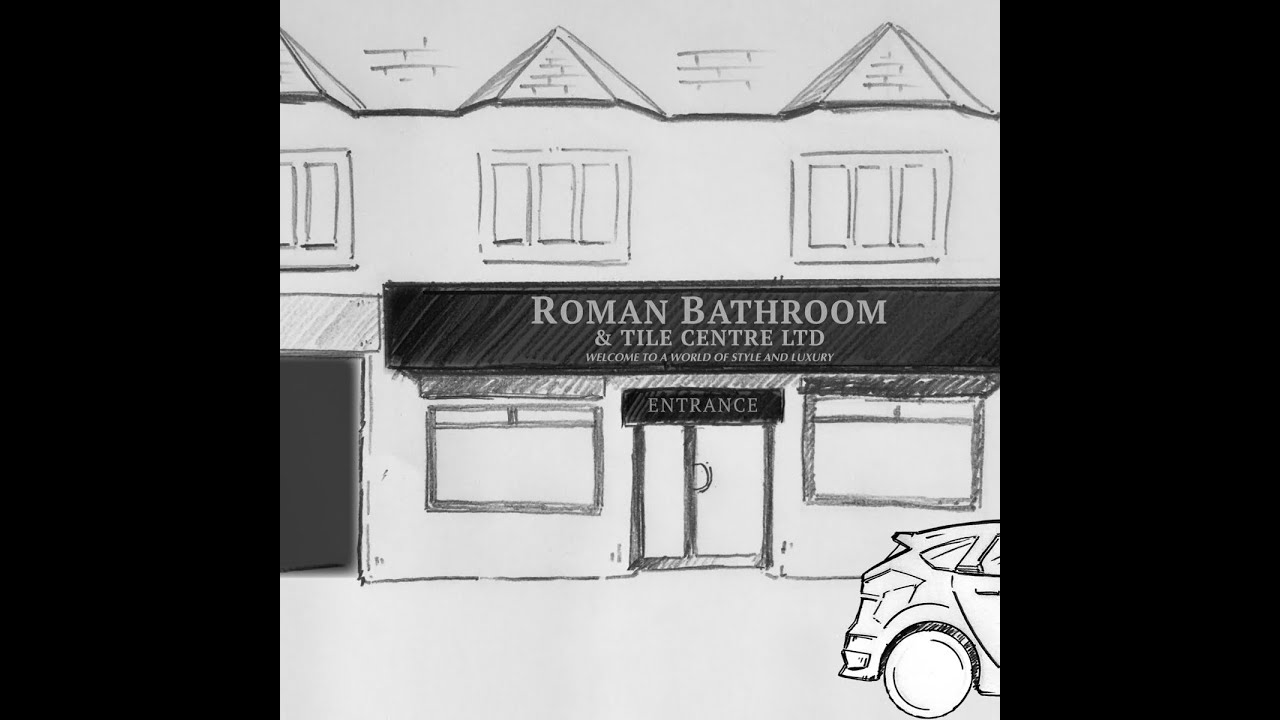 Roman Bathroom & Tile Centre - Animated Illustrations - YouTube