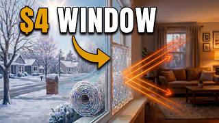 This $4 Bubble Wrap Insulates Any Window. Cuts Heat Loss 50%. Why Is It Hidden