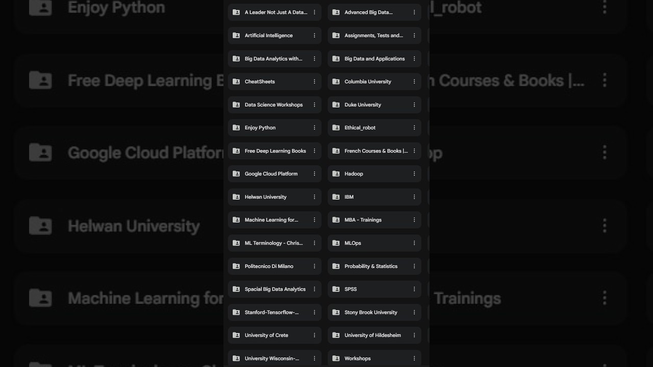 Massive Free Data Science, AI & Machine Learning Courses - YouTube