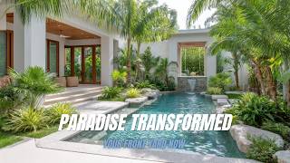 Tropical Hack Transformed My Front Yard Into a Resort