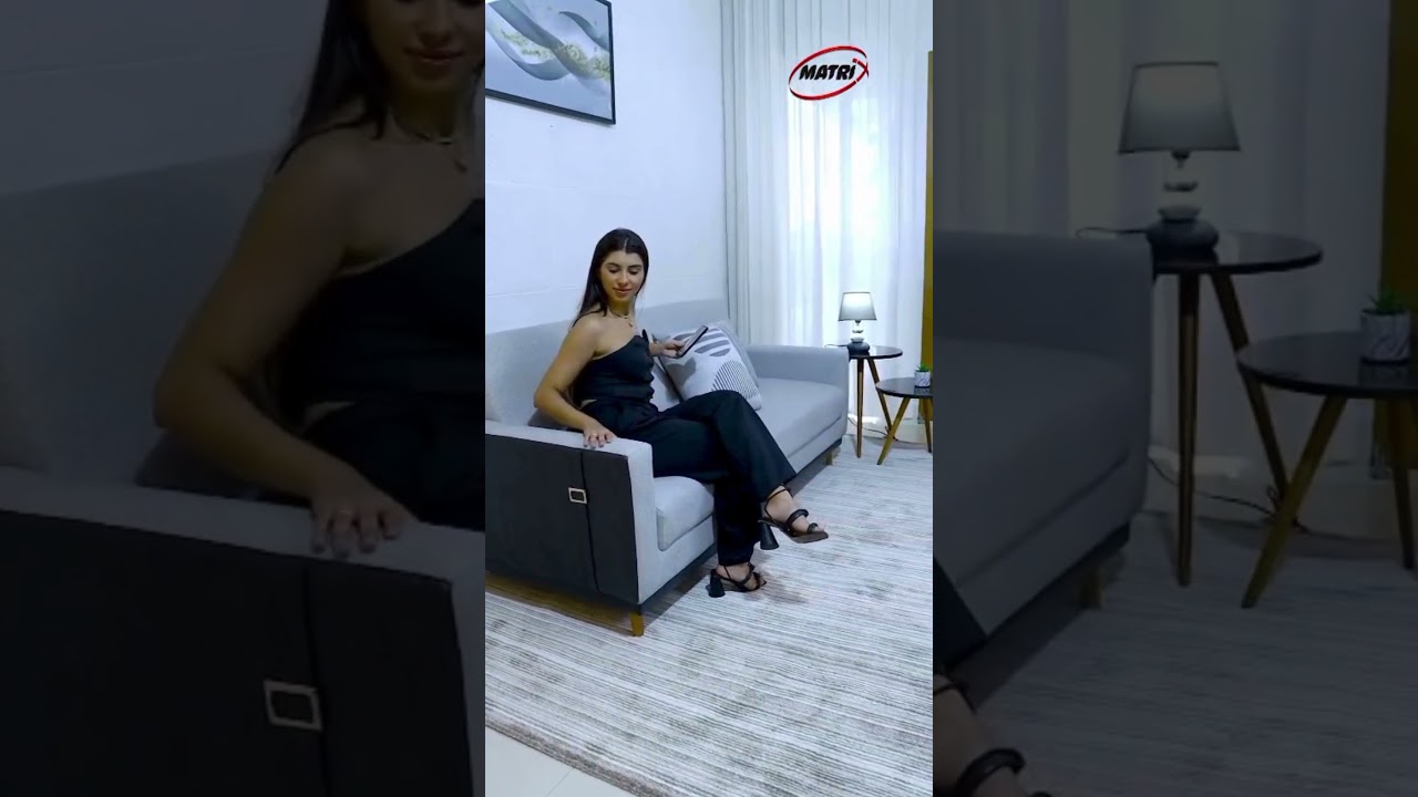 Sofá Cama Esther Sala Almofada Decorativo Matrix Millenium - 