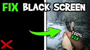 How To Fix Black Screen in Resident Evil Village (Easy Steps)