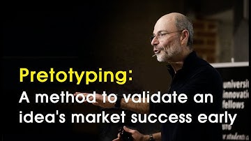 Short Story: Pretotyping: A method to validate an idea