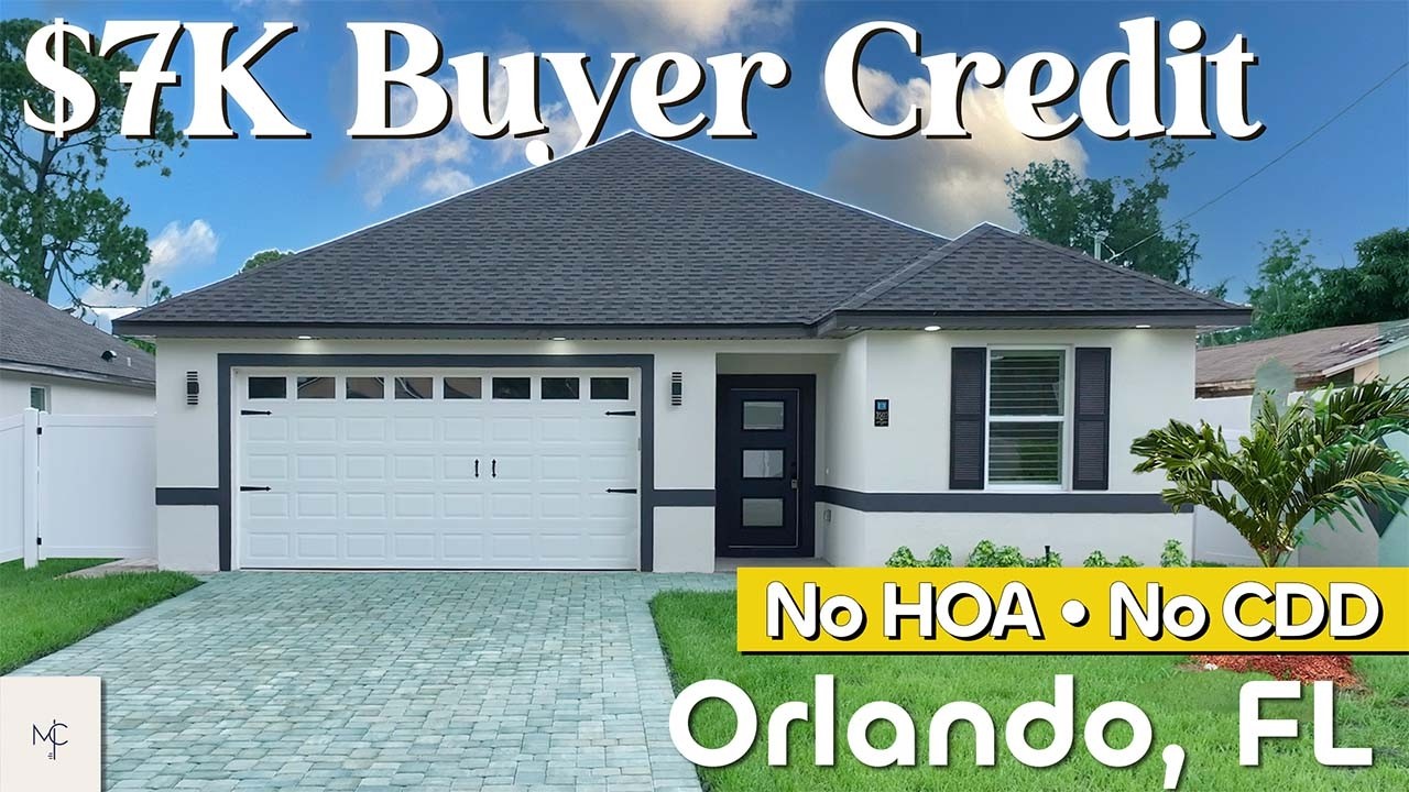 🔥 BRAND NEW Luxury Home in Orlando! | No HOA + $7K Buyer Credit 🎁 | Move-In Ready Modern Dream 🏡
